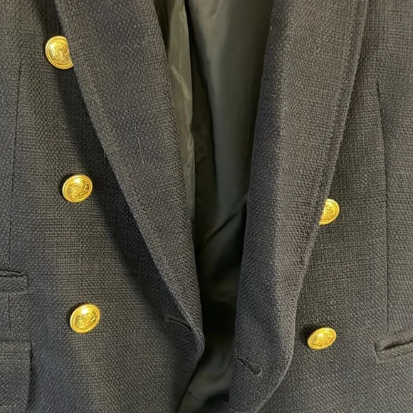 Navy blue Banana Republic blazer - Picture 2 of 9